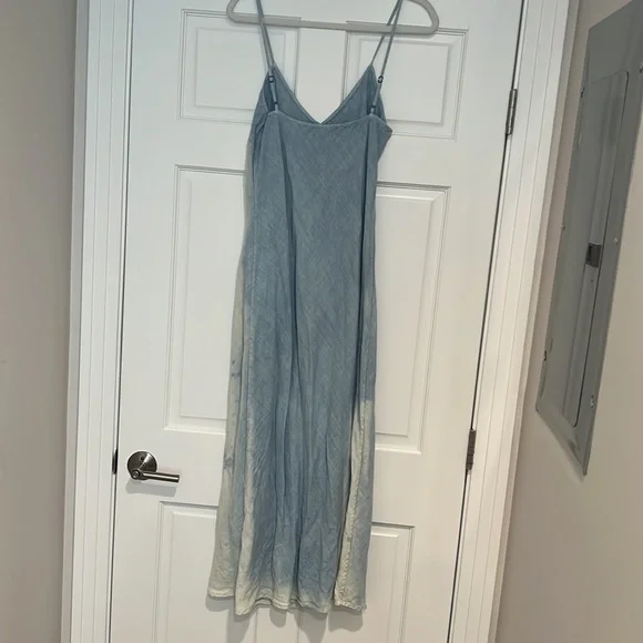 EUC Mara Hoffman Zoya Dress in Indigo Dye Sz S - Picture 5 of 6